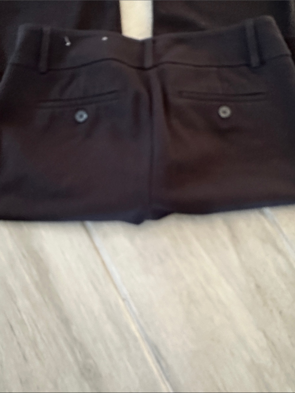 LOFT Black Dress Pants, Size 2 - Picture 3 of 3